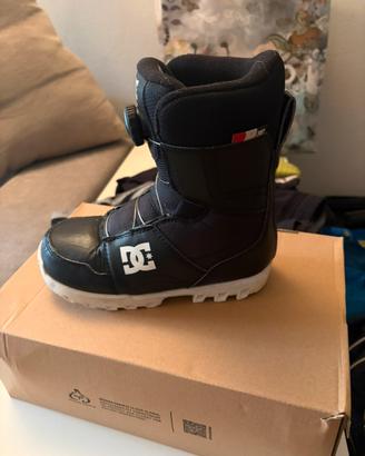 Scarpone snowboard bambino DC taglia 35