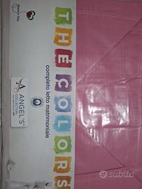 completo lenzuola matrimoniale 