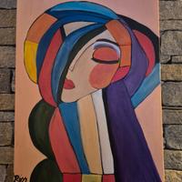 Quadro fatto a mano per decorazione 