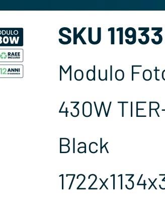 Pannelli fotovoltaici