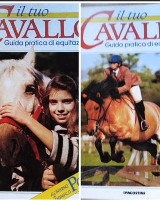 7 fascicoli su cavalli ed equitazione