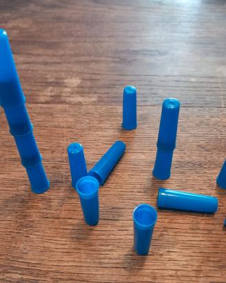300 Tappini plastica rigida cilindrici multiuso