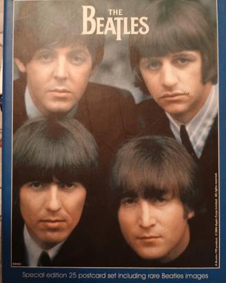 25 CARTOLINE DEI BEATLES CO RARE IMMAGINI 