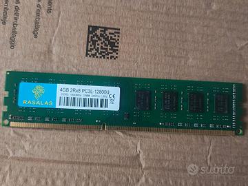 RASALAS 4GB DDR3 RAM PC3L-12800U 1600MHz