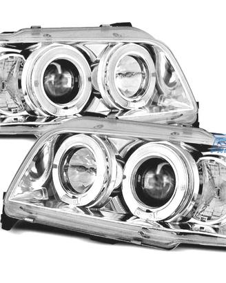 FARI PER RENAULT CLIO 90-95 ANGEL EYES FONDO CROMA