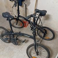  N 2 bici pieghevoli usate 3 volte per cambio