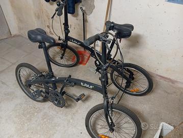  N 2 bici pieghevoli usate 3 volte per cambio