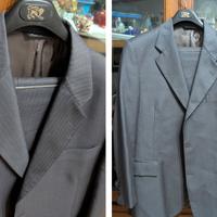 Abito Completo Pura Lana Uomo Fabio D Grigio Tg 54