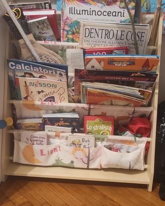 libreria di stoffa per bambini 