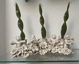 Candelabro Centrotavola Capodimonte Originale