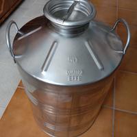 contenitori acciaio inox 18/10 olio e vino