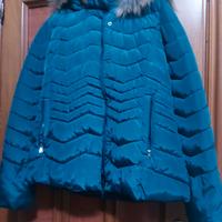 piumino verde motivi