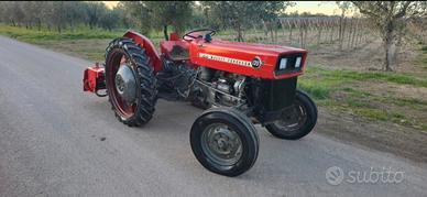 Trattore Massey Ferguson 50cv con fresa maschio 1.