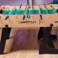 Bigliardino calcetto "Match" pieghevole.