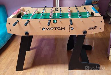 Bigliardino calcetto "Match" pieghevole.
