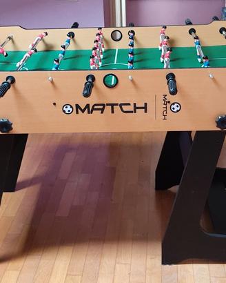 Bigliardino calcetto "Match" pieghevole.