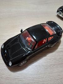 Collezionismo auto porsche 911 turbo coupe nera