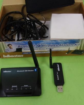 Bluetooth Wireless Modem Kit, completo di modem wi