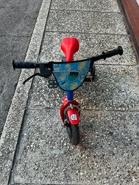 Bici bambino spiderman