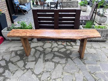 Panchina in Legno di rovere
