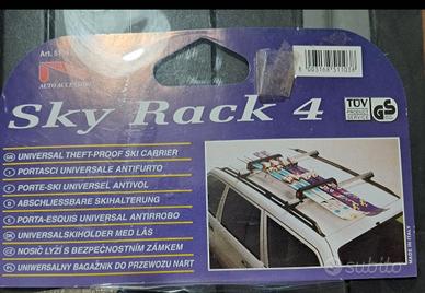 Porta sci universale con antifurto