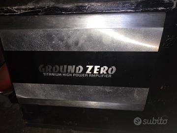 Amplificatori ground zero e gladiator