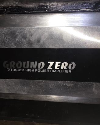 Amplificatori ground zero e gladiator