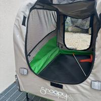 Trasportino da bici per cane