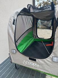 Trasportino da bici per cane