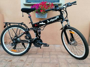 Bicicletta Mountain bike elettrica pieghevole