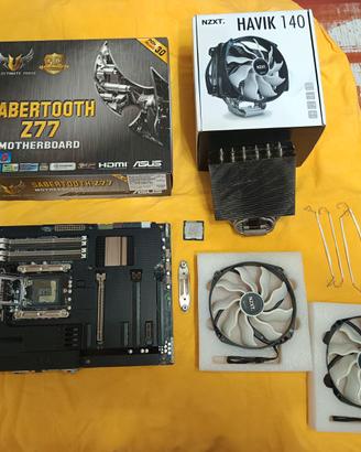 I5 3570K + ASUS SABERTOOTH Z77 + VIPER1866 + DISSI