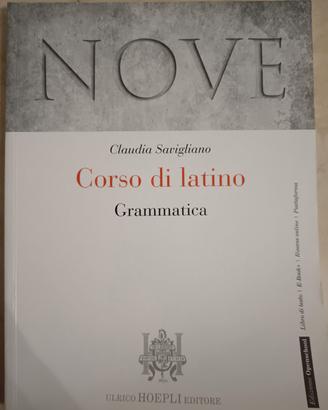 nove - grammatica latino 