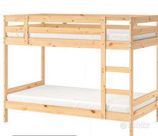 Letto a castello Mydal  Ikea (già smontato)