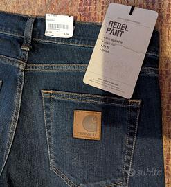 Jeans Pantaloni Carhartt Rebel Pant Nuovo
