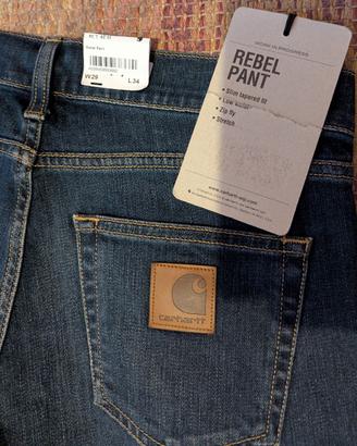 Jeans Pantaloni Carhartt Rebel Pant Nuovo
