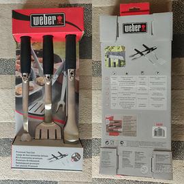Weber set 3 utensili barbeque