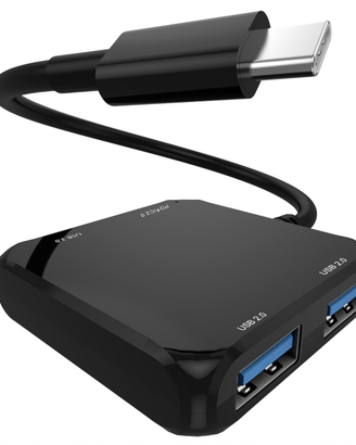 Hub USB 4 in 1 adattatore Tico c 100w 4 uscite per