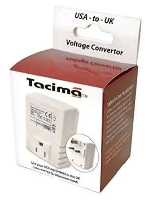 Tacima converter Convertitore di tensione UK USA 