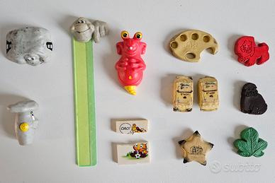 I ciottoloso, Kinder mostri, gomme mulino bianco