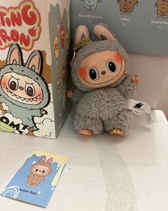 sesame bean labubu exciting macaron