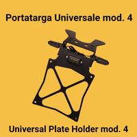 PORTATARGA MOTO REGOLABILE TIPO 4