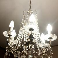 Lampadario a goccia 6 lampadine