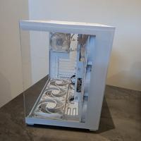 Case PC Mars Gaming MC‑V4 Bianco+ 7 Ventole Arctic
