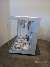 Case PC Mars Gaming MC‑V4 Bianco+ 7 Ventole Arctic