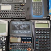 lotto calcolatrici scientifiche HP e Texas instrum