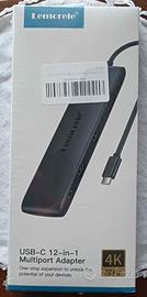 Docking Station USB C/A 10Gbps 3 Display