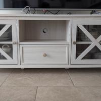 mobile tv bianco decapato