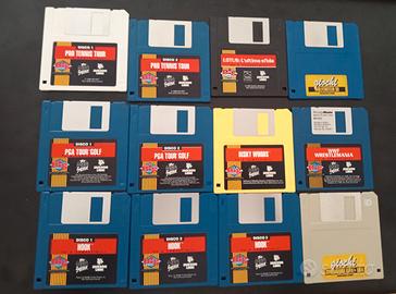 10 giochi in Floppy Disk della Jackson Libri