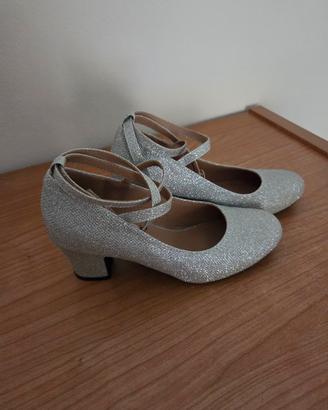 scarpa color argento 