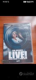 DVD del film thriller drammatico "Live! - 